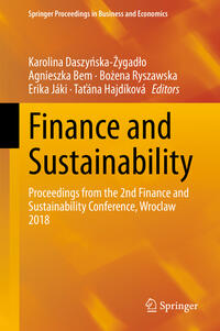 Vorderes Coverbild Finance and Sustainability