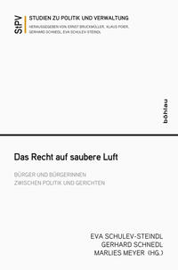 Vorderes Coverbild Das Recht auf saubere Luft