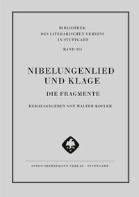 Vorderes Coverbild Nibelungenlied und Klage
