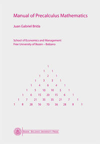 Vorderes Coverbild Manual of Precalculus Mathematics