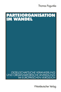 Vorderes Coverbild Parteiorganisation im Wandel
