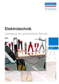 Vorderes Coverbild Elektrotechnik Lehrgang 1