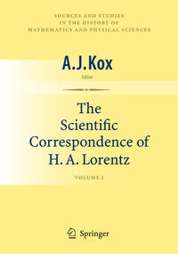 Vorderes Coverbild The Scientific Correspondence of H.A. Lorentz