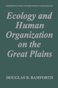 Vorderes Coverbild Ecology and Human Organization on the Great Plains