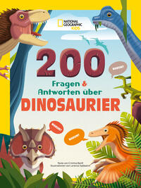 Vorderes Coverbild Dinosaurier. Frage- und Antwortbuch, mit 200 Fragen zu spannenden Naturthemen (200 Fragen & Antworten)