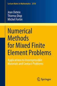 Vorderes Coverbild Numerical Methods for Mixed Finite Element Problems