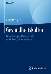 Vorderes Coverbild Gesundheitskultur