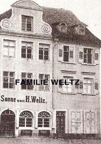 Vorderes Coverbild DIE FAMILIE WELTZ