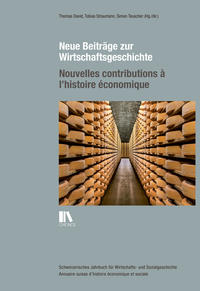 Vorderes Coverbild Neue Beiträge zur Wirtschaftsgeschichte – Nouvelles contributions à l’histoire économique