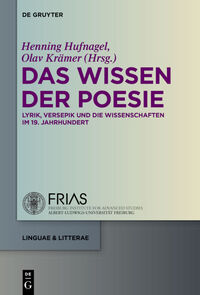 Vorderes Coverbild Das Wissen der Poesie