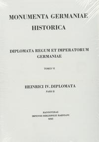 Vorderes Coverbild Die Urkunden Heinrichs IV. 1077-1106