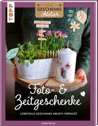 Vorderes Coverbild Geschenkeatelier. Foto- & Zeitgeschenke