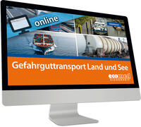 Vorderes Coverbild ADR + RID + ADN + IMDG-Code online