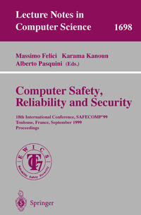 Vorderes Coverbild Computer Safety, Reliability and Security