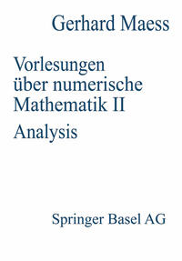 Vorderes Coverbild Vorlesungen über numerische Mathematik