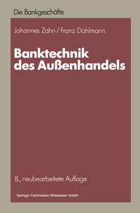 Vorderes Coverbild Banktechnik des Außenhandels