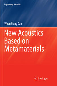 Vorderes Coverbild New Acoustics Based on Metamaterials