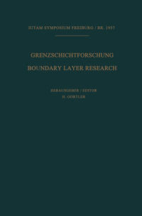 Vorderes Coverbild Grenzschichtforschung / Boundary Layer Research