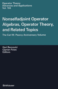 Vorderes Coverbild Nonselfadjoint Operator Algebras, Operator Theory, and Related Topics