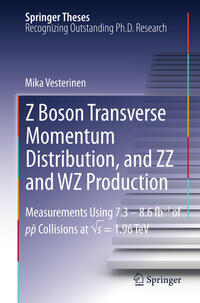 Vorderes Coverbild Z Boson Transverse Momentum Distribution, and ZZ and WZ Production