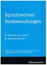 Vorderes Coverbild Sprichwörter Redewendungen – welches Wort fehlt? –Sprichwortsalat
