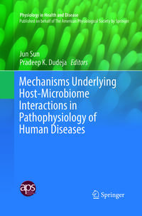 Vorderes Coverbild Mechanisms Underlying Host-Microbiome Interactions in Pathophysiology of Human Diseases