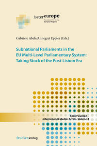 Vorderes Coverbild Subnational Parliaments in the EU Multi-Level Parliamentary System