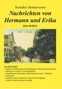 Vorderes Coverbild Nachrichten von Hermann und Erika + Register 1981-2015