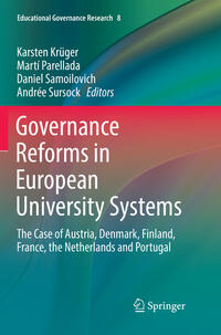 Vorderes Coverbild Governance Reforms in European University Systems