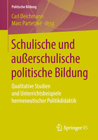 Vorderes Coverbild Schulische und außerschulische politische Bildung