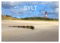 Vorderes Coverbild Sylt (Tischkalender 2025 DIN A5 quer), CALVENDO Monatskalender