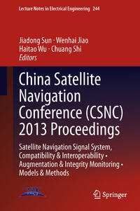 Vorderes Coverbild China Satellite Navigation Conference (CSNC) 2013 Proceedings