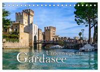 Vorderes Coverbild Unterwegs am Gardasee (Tischkalender 2025 DIN A5 quer), CALVENDO Monatskalender