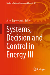 Vorderes Coverbild Systems, Decision and Control in Energy III