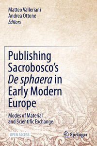 Vorderes Coverbild Publishing Sacrobosco’s De sphaera in Early Modern Europe