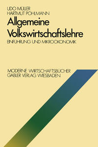 Vorderes Coverbild Allgemeine Volkswirtschaftslehre
