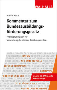 Vorderes Coverbild Kommentar zum Bundesausbildungsförderungsgesetz