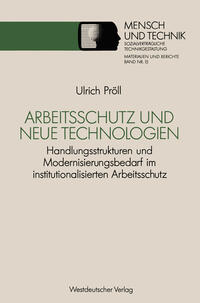 Vorderes Coverbild Arbeitsschutz und neue Technologien