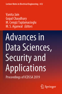 Vorderes Coverbild Advances in Data Sciences, Security and Applications