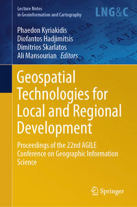 Vorderes Coverbild Geospatial Technologies for Local and Regional Development