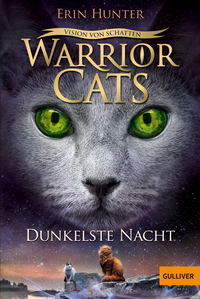 Vorderes Coverbild Warrior Cats - Vision von Schatten. Dunkelste Nacht
