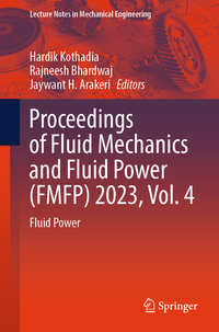 Vorderes Coverbild Proceedings of Fluid Mechanics and Fluid Power (FMFP) 2023, Vol. 4