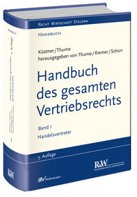 Vorderes Coverbild Handbuch des gesamten Vertriebsrechts, Band 1