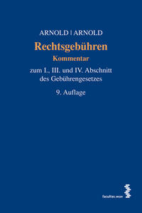 Vorderes Coverbild Rechtsgebühren
