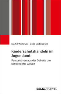Vorderes Coverbild Kinderschutzhandeln im Jugendamt
