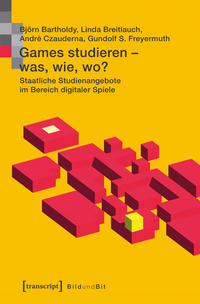 Vorderes Coverbild Games studieren – was, wie, wo?