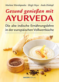 Vorderes Coverbild Gesund genießen mit Ayurveda