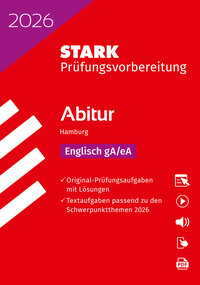 Vorderes Coverbild STARK Englisch - Abitur 2026 Hamburg - Prüfungsvorbereitung