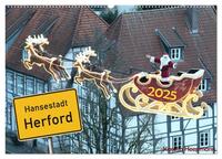 Vorderes Coverbild Hansestadt Herford (Wandkalender 2025 DIN A2 quer), CALVENDO Monatskalender