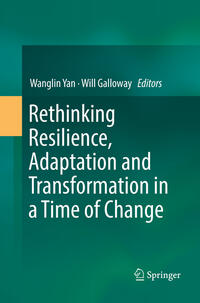 Vorderes Coverbild Rethinking Resilience, Adaptation and Transformation in a Time of Change